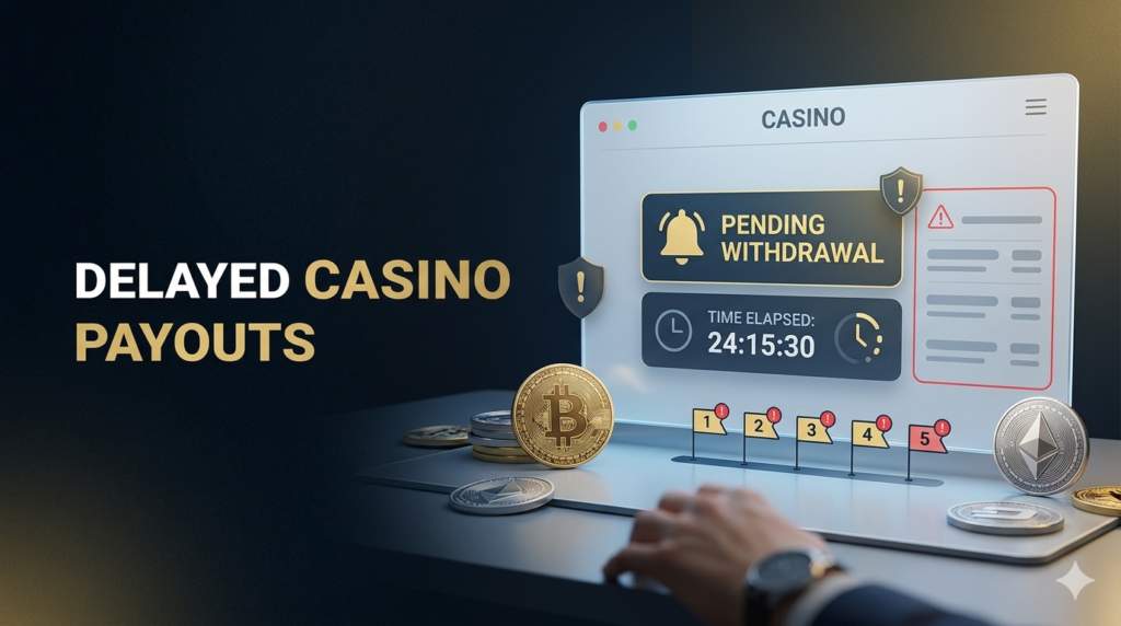 Warning signs of delayed casino payouts and crypto withdrawal problem