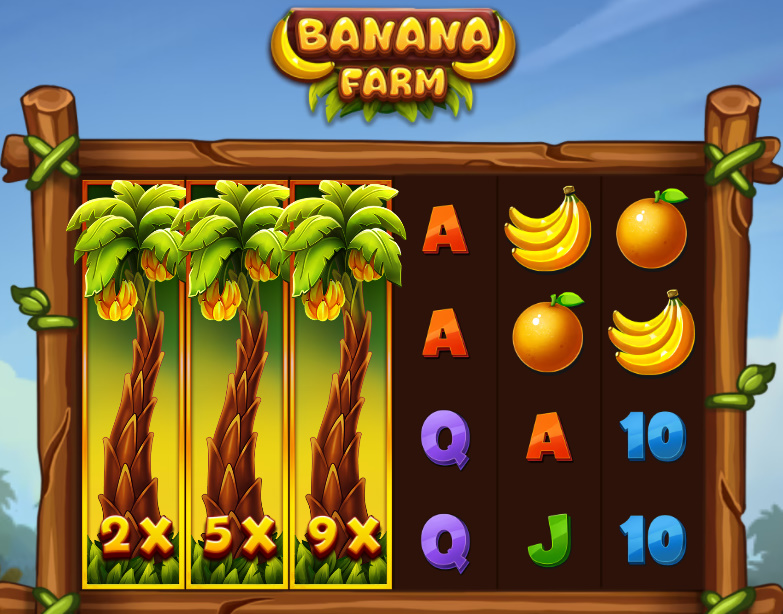 Rainbet Slot Game Banana Farm