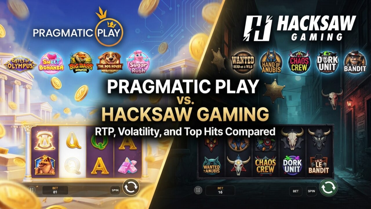 Slot provider comparison between Pragmatic Play and Hacksaw Gaming: analysis of RTP, volatility, and popular games like Gates of Olympus and Wanted Dead or a WildSlot provider comparison between Pragmatic Play and Hacksaw Gaming: analysis of RTP, volatility, and popular games like Gates of Olympus and Wanted Dead or a Wild